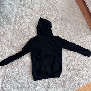 Black Latched Mama Nursing Pullover Hoodie